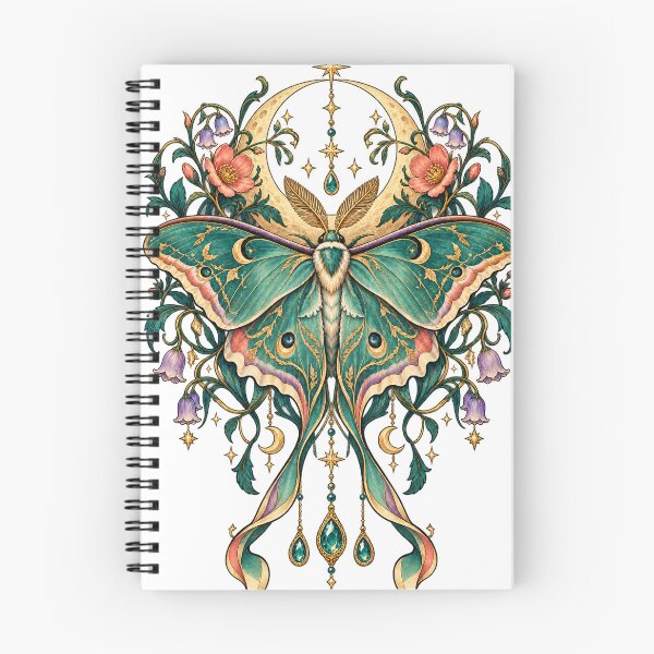 Item preview, Celestial Luna Moth Moon Garden designed and sold by MaBaker202.