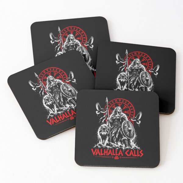 Item preview, Valhalla Calls Odin Wolf And Raven Viking Norse Compass designed and sold by Pider-Vampire.