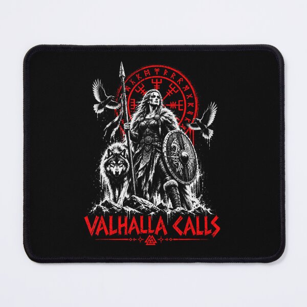 Item preview, Valhalla Calls Odin Wolf And Raven Viking Norse Compass designed and sold by Pider-Vampire.
