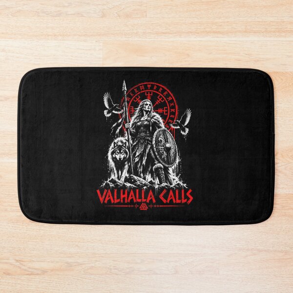 Item preview, Valhalla Calls Odin Wolf And Raven Viking Norse Compass designed and sold by Pider-Vampire.