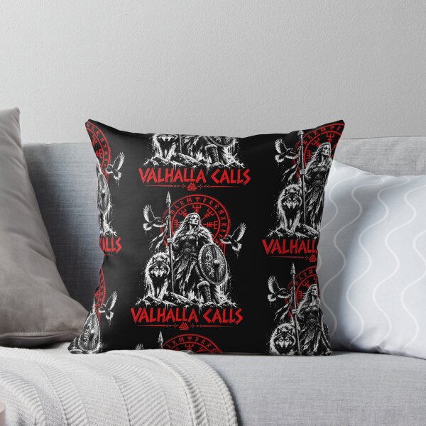 Item preview, Valhalla Calls Odin Wolf And Raven Viking Norse Compass designed and sold by Pider-Vampire.