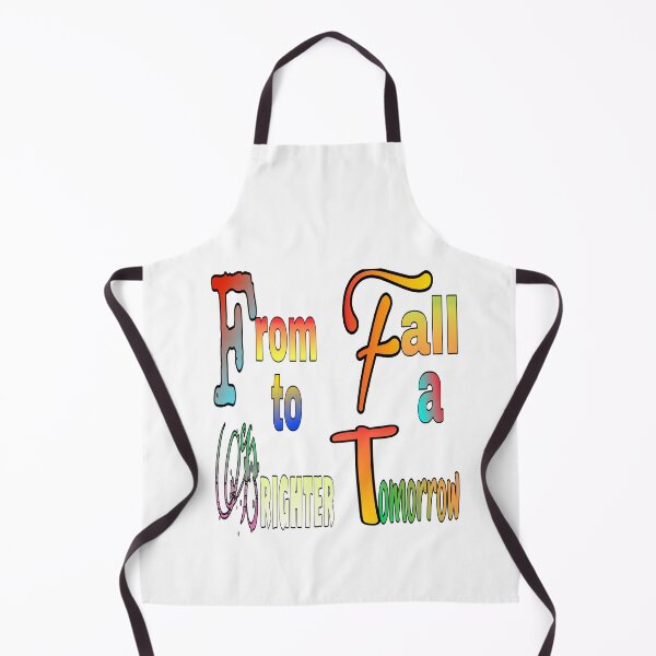 Item preview, From Fall to a Brighter Tomorrow Motivational Typography Art designed and sold by iceberg5000000.