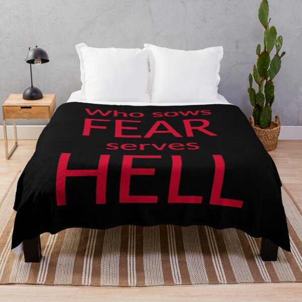 Item preview, Who sows fear serves hell_V1B designed and sold by ART-OF-ORION.