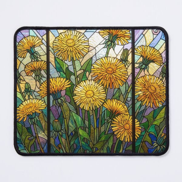 Item preview, Stained Glass Dandelions designed and sold by Tridentulus.