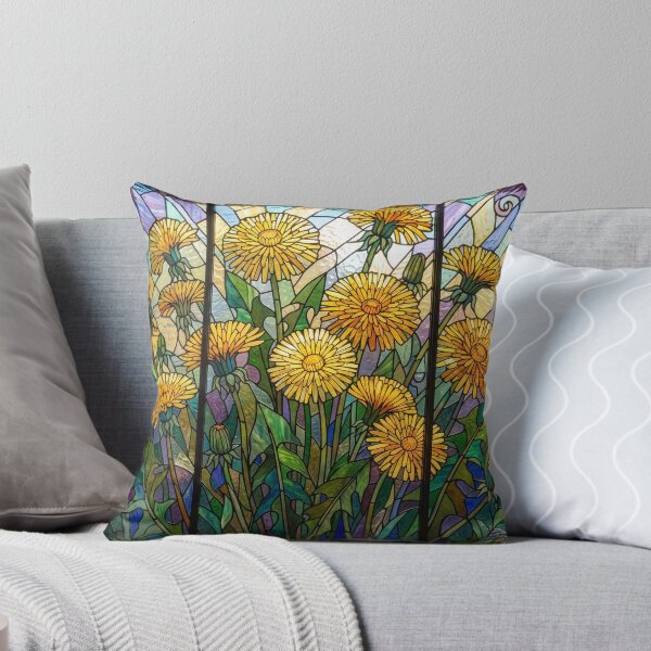 Item preview, Stained Glass Dandelions designed and sold by Tridentulus.