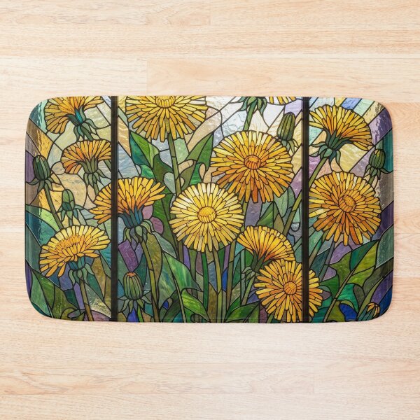 Item preview, Stained Glass Dandelions designed and sold by Tridentulus.