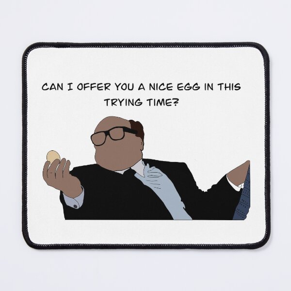 Item preview, Can I offer you a nice egg in this trying time? designed and sold by Tatted Love.
