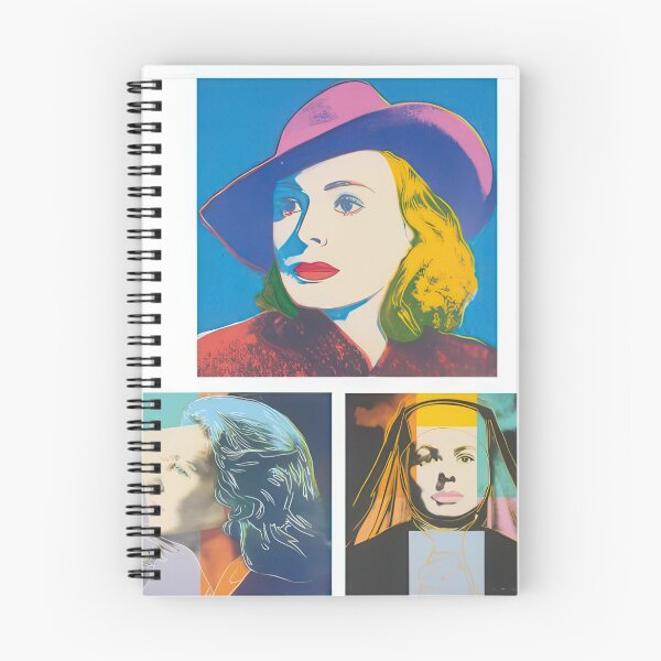 Item preview, Ingrid Bergman (complete set) - Signed Print by Andy Warhol designed and sold by stevengrossman.