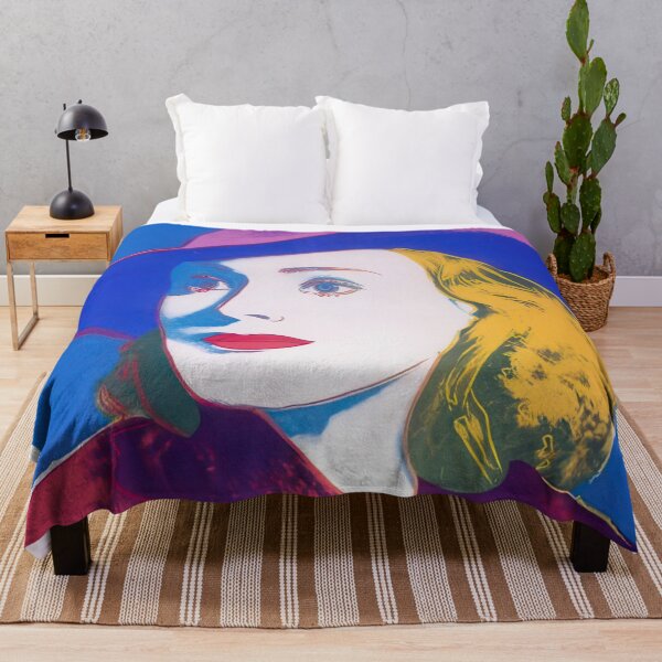 Item preview, Ingrid Bergman With Hat (F. & S. II.315) - Signed Print by Andy Warhol designed and sold by stevengrossman.