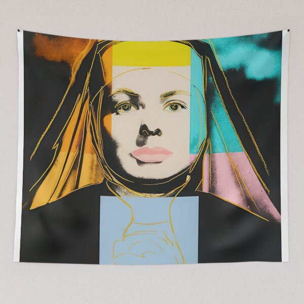 Item preview, Ingrid Bergman, The Nun (F. & S. II.314) - Signed Print by Andy Warhol designed and sold by stevengrossman.