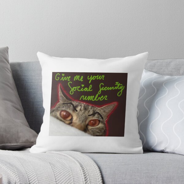 Item preview, GIVE ME YOUR SOCIAL SECURITY NUMBER  designed and sold by BlueBeetle_5.