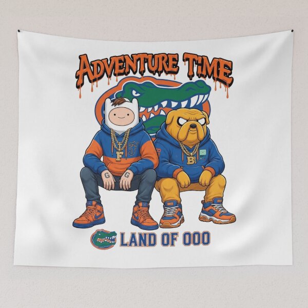 Item preview, Adventure Time Land of Ooo Streetwear Finn and Jake Design    designed and sold by Bywai.