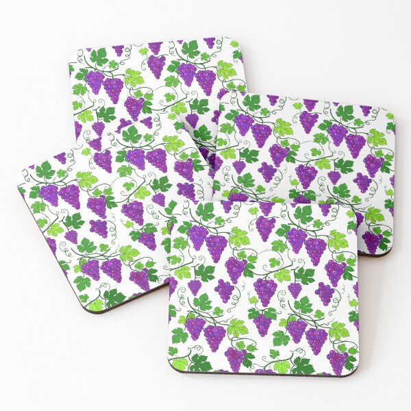 Item preview, Vibrant Purple Grapes Pattern designed and sold by Owcomm.