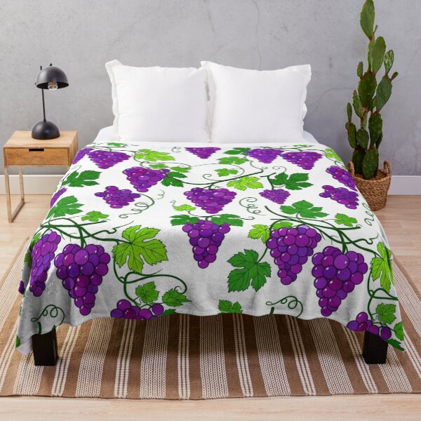 Item preview, Vibrant Purple Grapes Pattern designed and sold by Owcomm.