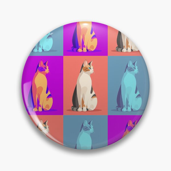 Item preview, Pop Art Cat Design designed and sold by CarefulCreation.