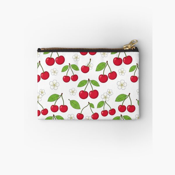Item preview, Cute Red Cherry Fruit Botanical Pattern designed and sold by Owcomm.
