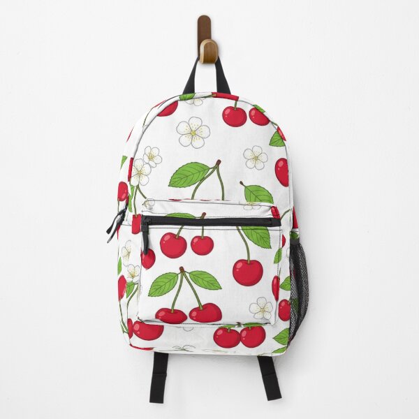 Item preview, Cute Red Cherry Fruit Botanical Pattern designed and sold by Owcomm.