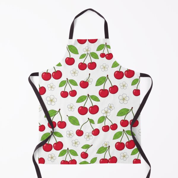 Item preview, Cute Red Cherry Fruit Botanical Pattern designed and sold by Owcomm.