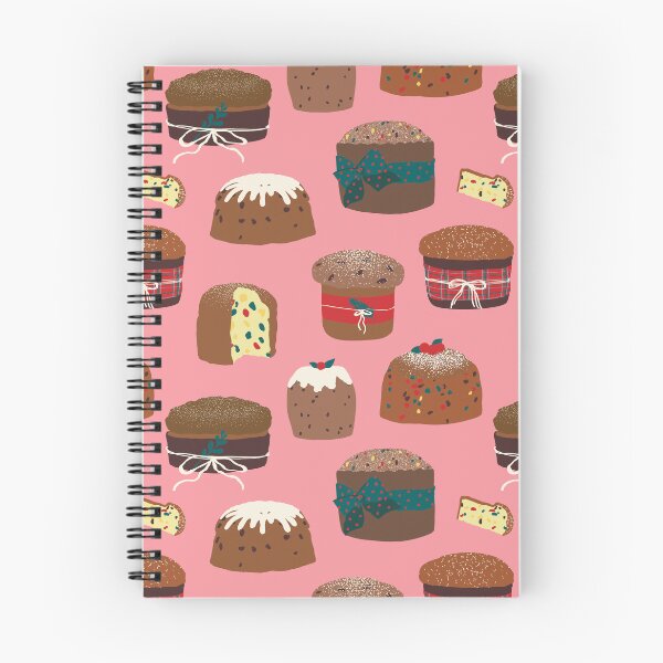 Item preview, Italian Christmas Panettone Cakes in Candy Pink designed and sold by YesterdayColl.
