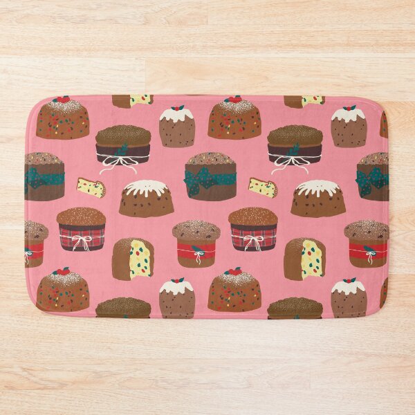Item preview, Italian Christmas Panettone Cakes in Candy Pink designed and sold by YesterdayColl.