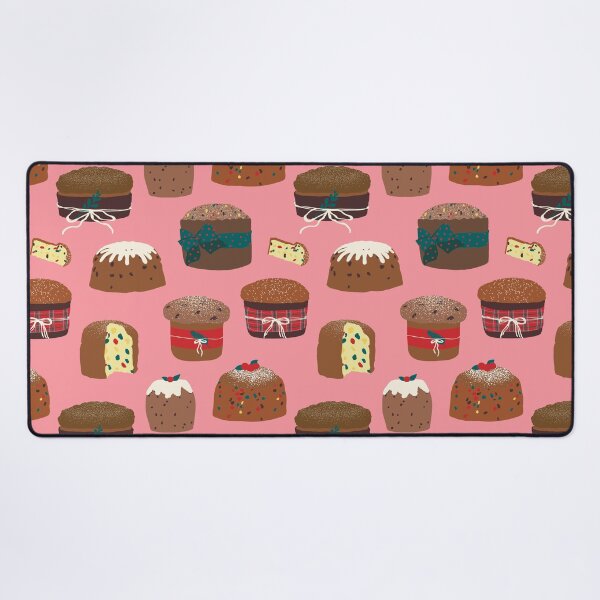 Item preview, Italian Christmas Panettone Cakes in Candy Pink designed and sold by YesterdayColl.