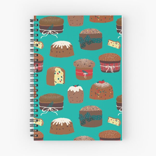 Item preview, Italian Christmas Panettone Cakes in Maximalist Mint designed and sold by YesterdayColl.