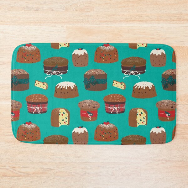 Item preview, Italian Christmas Panettone Cakes in Maximalist Mint designed and sold by YesterdayColl.