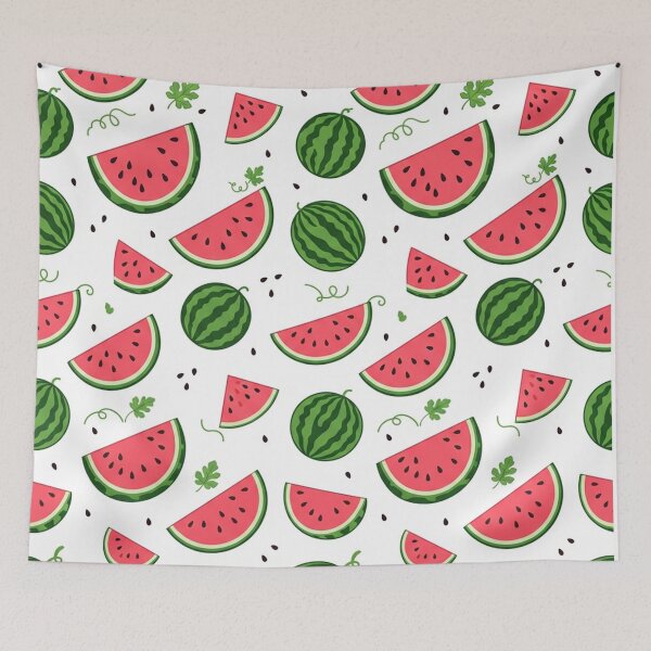Item preview, Fresh Summer Watermelon Fruit Pattern Design designed and sold by Owcomm.