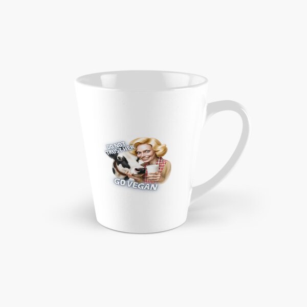 Item preview, Cow: Do Not Trust Her | Go vegan. designed and sold by theethicwhisper.