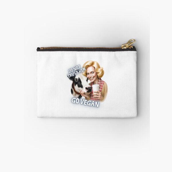 Item preview, Cow: Do Not Trust Her | Go vegan. designed and sold by theethicwhisper.