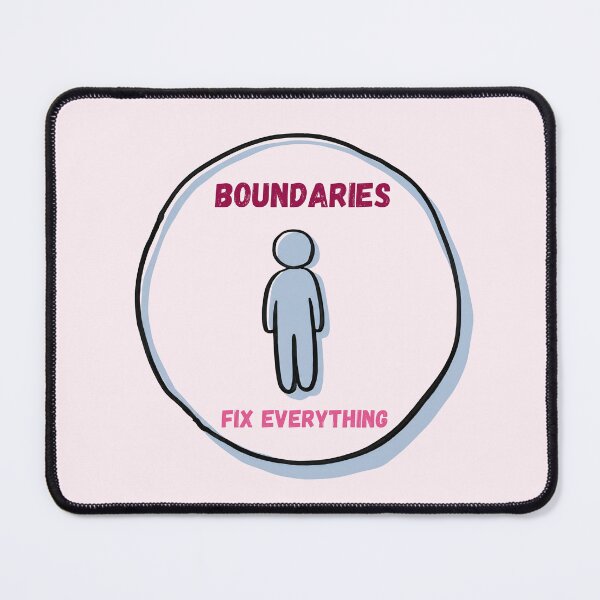 Item preview, Boundaries Fix Everything designed and sold by fadilow.