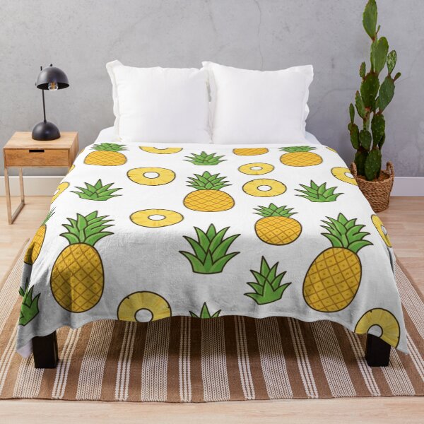 Item preview, Cute Tropical Pineapple Fruit Pattern Design designed and sold by Owcomm.