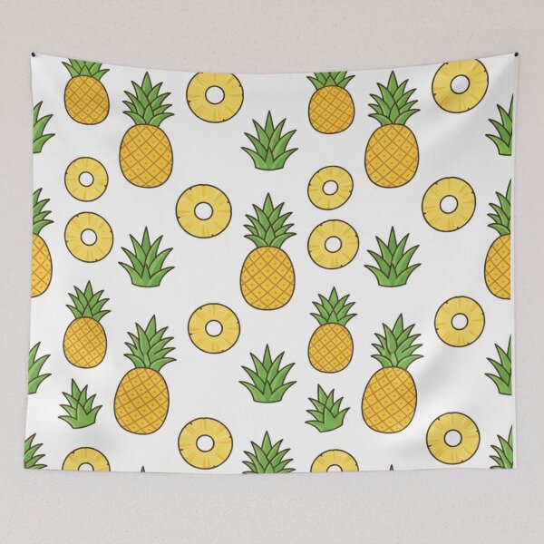 Item preview, Cute Tropical Pineapple Fruit Pattern Design designed and sold by Owcomm.