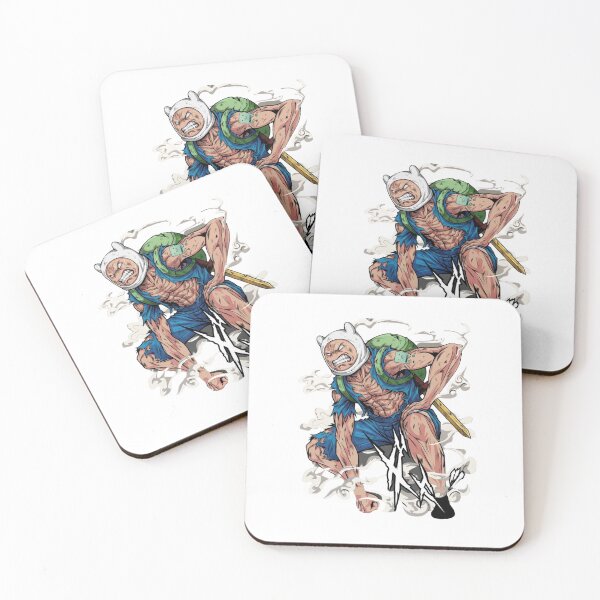 Item preview, Epic Anime Style Finn Adventure Time Battle Design designed and sold by Bywai.