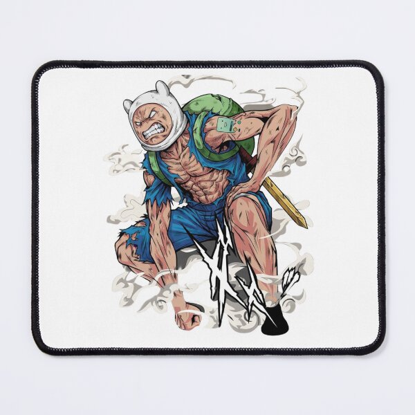 Item preview, Epic Anime Style Finn Adventure Time Battle Design designed and sold by Bywai.