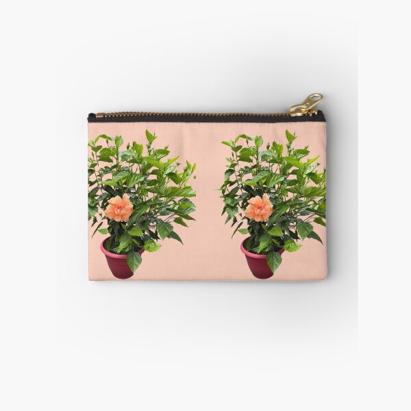 Item preview, hibiscus flower plant, peach color designed and sold by EleniA8.