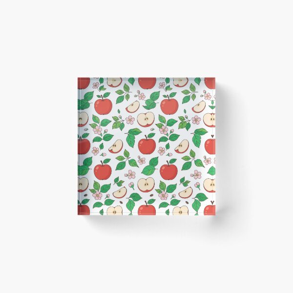 Item preview, Red Apple Fruit Pattern Fresh Orchard Design designed and sold by Owcomm.