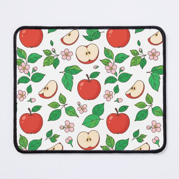 Item preview, Red Apple Fruit Pattern Fresh Orchard Design designed and sold by Owcomm.