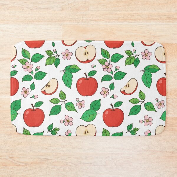 Item preview, Red Apple Fruit Pattern Fresh Orchard Design designed and sold by Owcomm.
