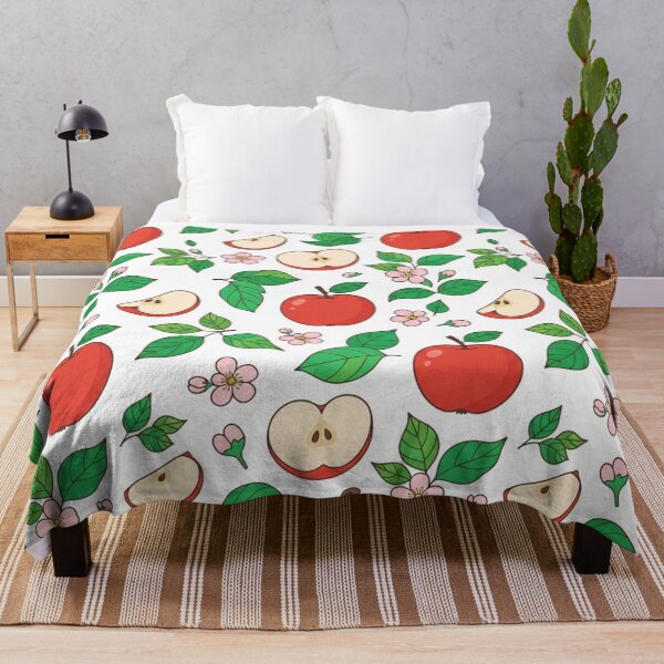 Item preview, Red Apple Fruit Pattern Fresh Orchard Design designed and sold by Owcomm.