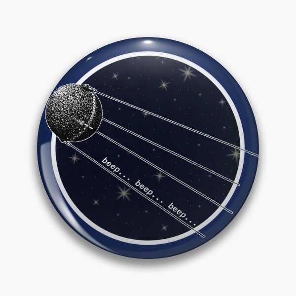 Item preview, Sputnik 2 (with background). designed and sold by WILDCARDARTCO.