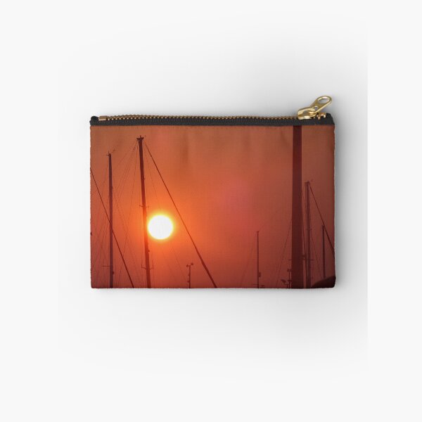 Item preview, Warm Sunset Over Sailboats in the Harbor designed and sold by AuraNatura.
