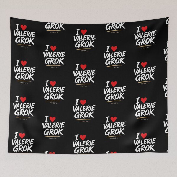 Item preview, I Love Valerie Grok Heart   designed and sold by Heinessight Merch.
