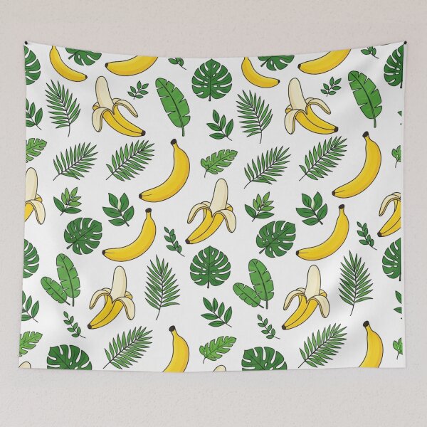 Item preview, Tropical Banana Leaves Seamless Summer Pattern    designed and sold by Owcomm.