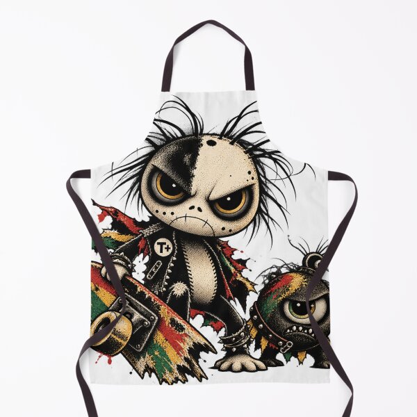 Item preview, T+ Skullhead and Cyclops Skate Punks designed and sold by Tilichesymas.