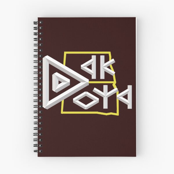 Item preview, White on Yellow Dakota Logo designed and sold by dakotakoin.