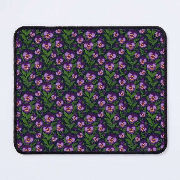 Item preview, Purple Pansies — Botanical Seamless Pattern designed and sold by LaPolilladPapel.