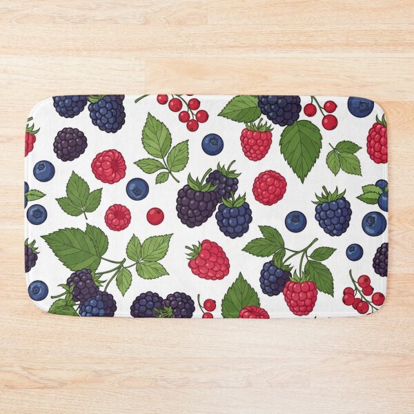 Item preview, Delicious Summer Berry Pattern With Mixed Fruits designed and sold by Owcomm.