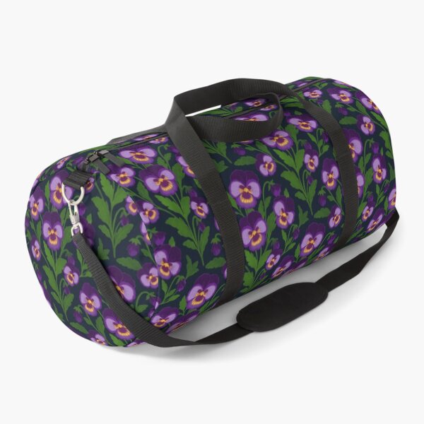Item preview, Purple Pansies — Botanical Seamless Pattern designed and sold by LaPolilladPapel.