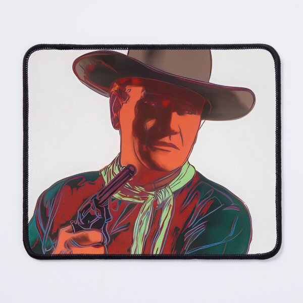 Item preview, John Wayne ( F. & S. II.377) (unique) - Signed Print by Andy Warhol designed and sold by stevengrossman.